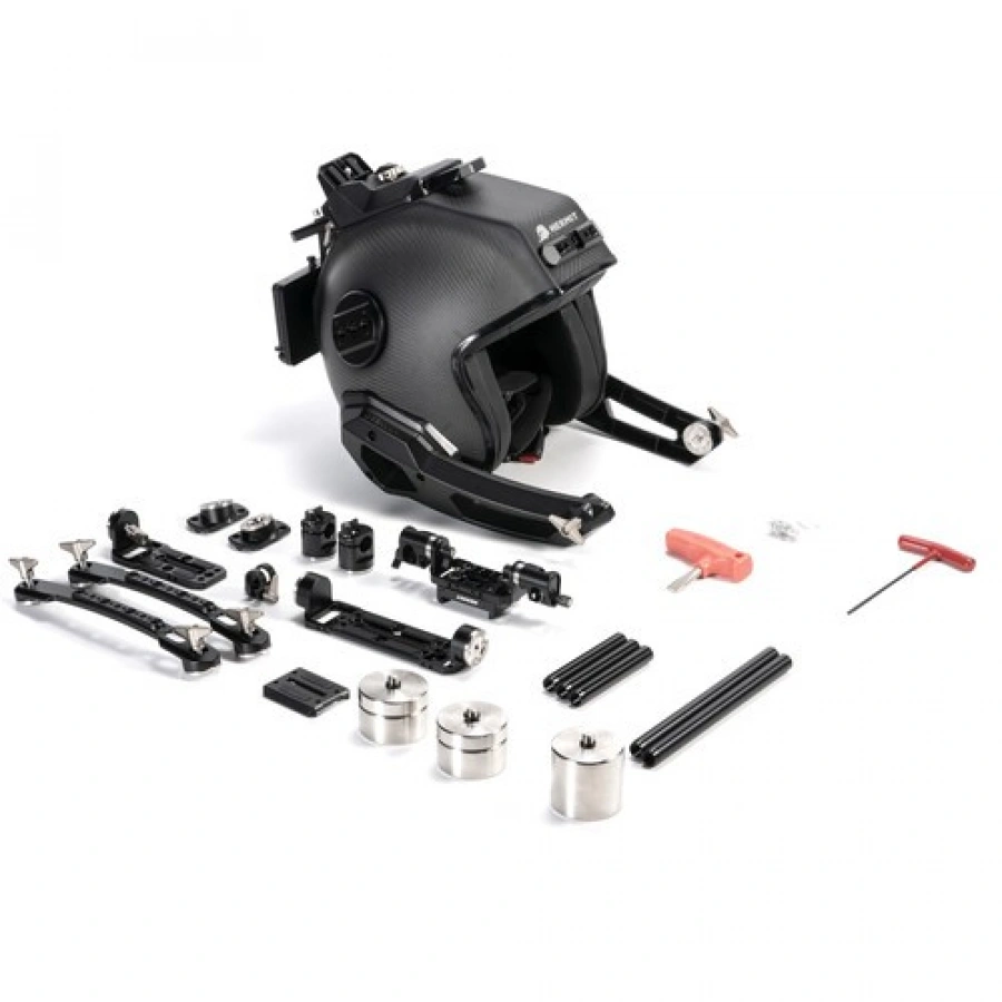 Tilta Hermit POV Camera Support Helmet (L, Gold Mount)
