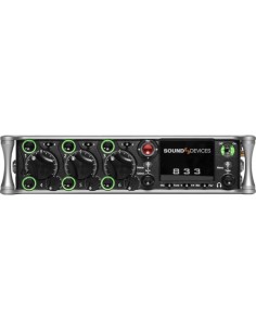 Sound Devices 833 8-Channel / 12-Track Multitrack Field Recorder