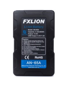 Fxlion Cool Black Series AN-65A 65Wh 14.8V Battery (Gold Mount)