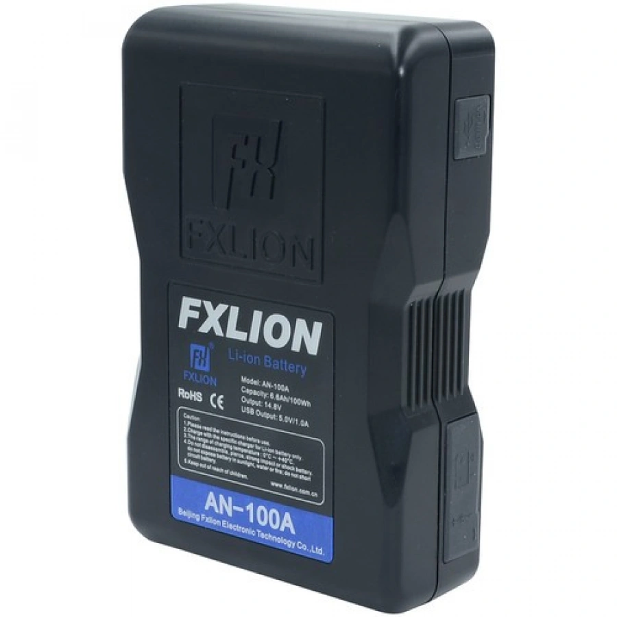 Fxlion Cool Black Series 14.8V Lithium-Ion Battery (98Wh, Gold Mount)