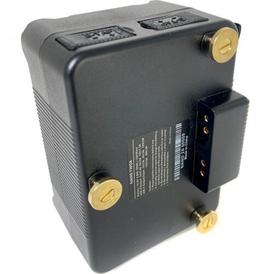 Fxlion NANO TWO-A Ultracompact Gold Mount Battery (98Wh)