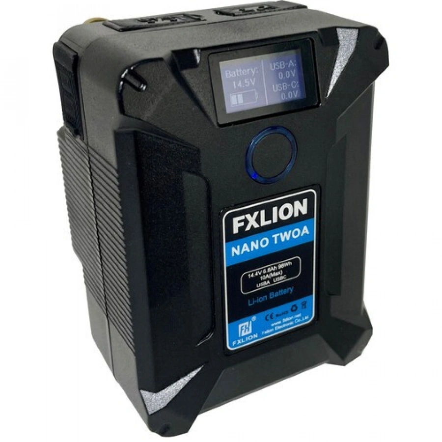 Fxlion NANO TWO-A Ultracompact Gold Mount Battery (98Wh)