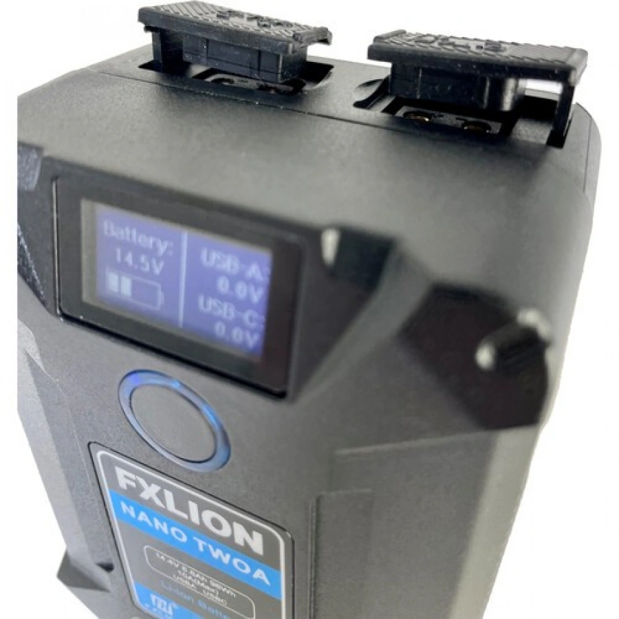 Fxlion NANO TWO-A Ultracompact Gold Mount Battery (98Wh)