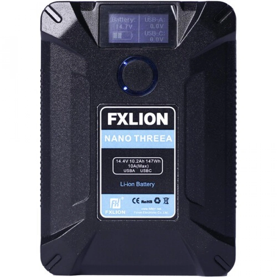 Fxlion NANO THREE-A Ultracompact Gold Mount Battery (150Wh)