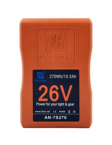 Fxlion AN-7S270 26V 270Wh Lithium-Ion Battery (Gold Mount) | Battery | CAM TOOLS Middle East | FXLION