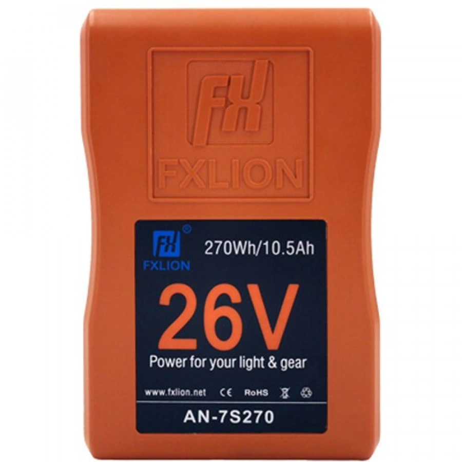 Fxlion AN-7S270 26V 270Wh Lithium-Ion Battery (Gold Mount)
