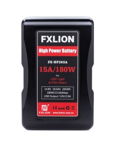 Fxlion FX-HP265A 14.8V Lithium-Ion Gold Mount Battery (18Ah, 265Wh)