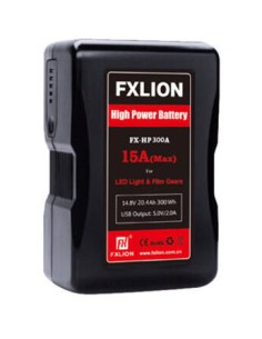 Fxlion FX-HP300A 14.8V Lithium-Ion Gold Mount Battery (20.4Ah, 300Wh)