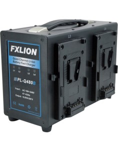 Fxlion Quad-Channel V-Mount Fast Battery Charger