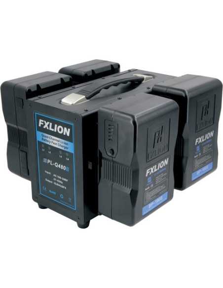 Fxlion Quad-Channel V-Mount Fast Battery Charger