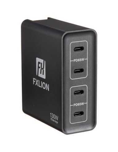 Fxlion 130W USB-C 4-Port Fast Charger | Battery Accessories & Power Supply | CAM TOOLS Middle East | FXLION