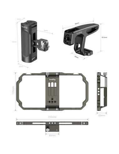 SmallRig Universal Mobile Phone Handheld Video Rig Kit 3155B