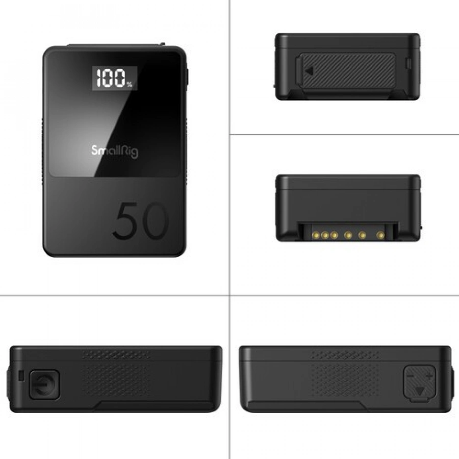 SmallRig VB50 Mini V-Mount Battery (50Wh)