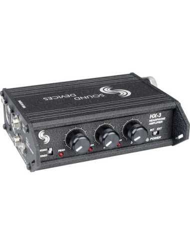 Sound Devices HX-3 - 3 Channel Portable Headphone Amplifier | Mixers & Preamps | CAM TOOLS Middle East | Sound Devices