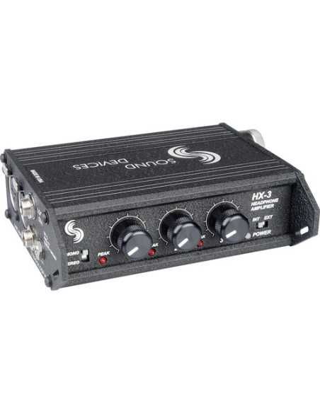 Sound Devices HX-3 - 3 Channel Portable Headphone Amplifier