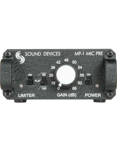 Sound Devices MP-1 Single-Channel Portable Microphone Preamplifier | Mixers & Preamps | CAM TOOLS Middle East | Sound Devices