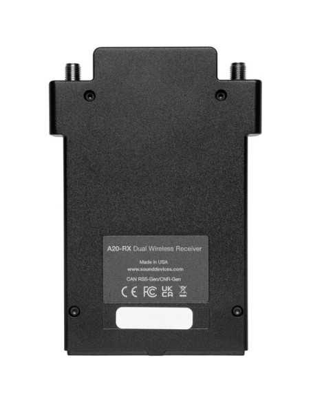 Sound Devices A20-RX Dual-Channel Digital Receiver (470 to 1525 MHz)