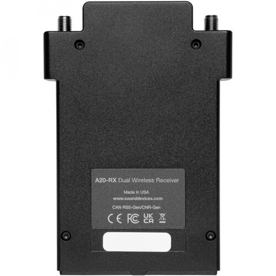 Sound Devices A20-RX Dual-Channel Digital Receiver (470 to 1525 MHz)
