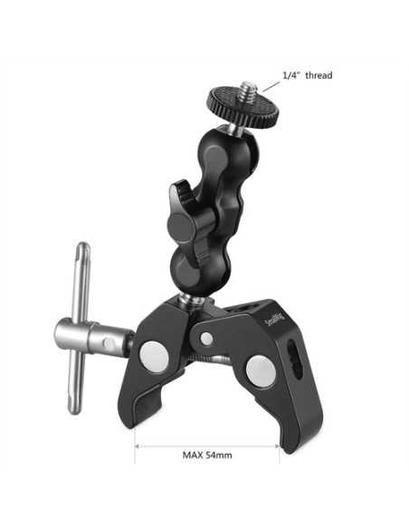 SmallRig 2164 Multifunctional Crab Clamp with 3.5" Ball Head Arm