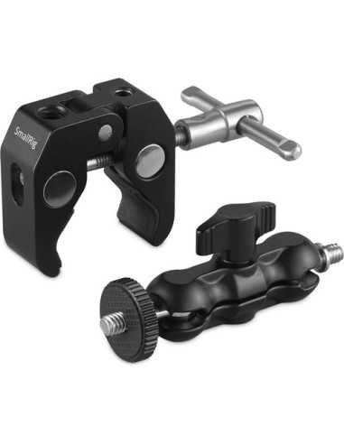 SmallRig 2164 Multifunctional Crab Clamp with 3.5" Ball Head Arm