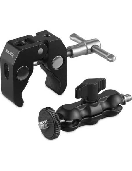 SmallRig 2164 Multifunctional Crab Clamp with 3.5" Ball Head Arm