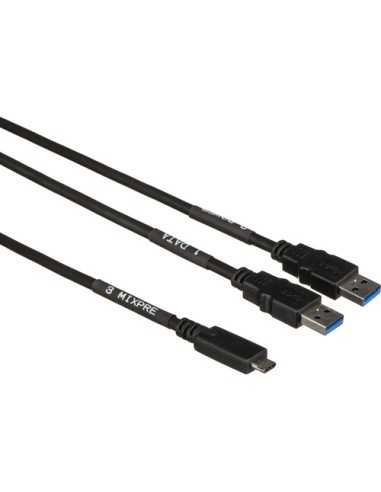 Sound Devices MX-USBY USB-C to USB-A Y-Cable