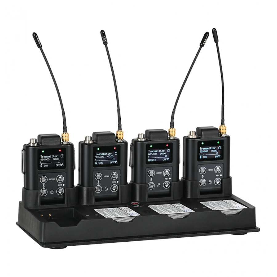 WISYCOM MULTIPLE BATTERY CHARGER (4 x MTP61 & 4 x battery)