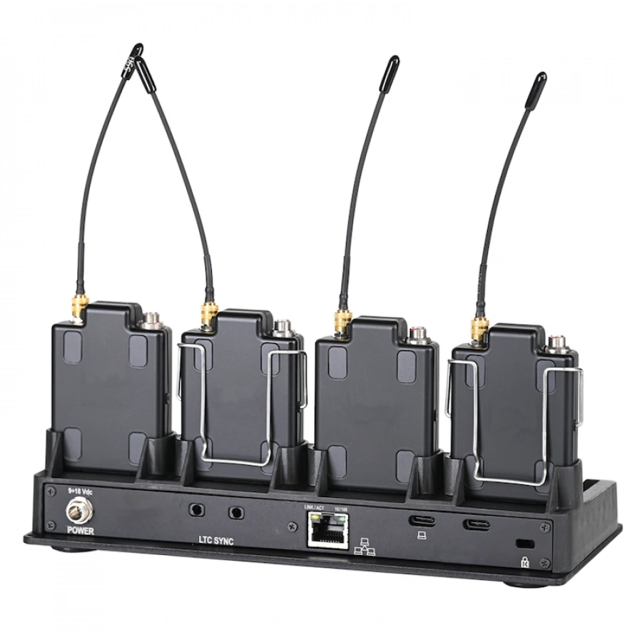 WISYCOM MULTIPLE BATTERY CHARGER (4 x MTP61 & 4 x battery)