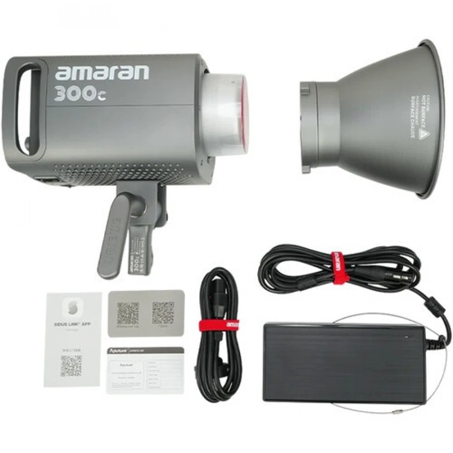 Amaran 300c RGBWW Full-Color Bowens Mount Point Source LED