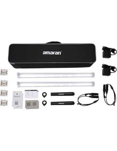 amaran PT2c RGB LED Pixel Tube Light (2', 2-Light Production Kit)