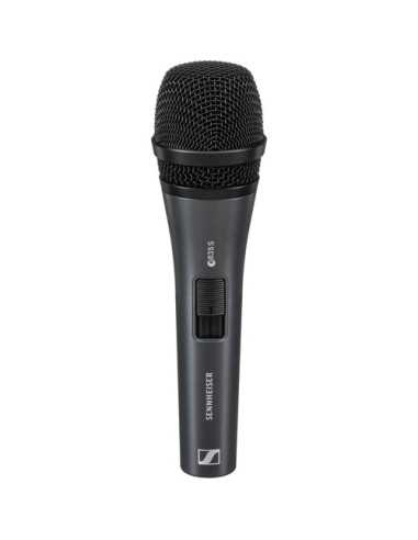 Sennheiser e835S Handheld Cardioid Dynamic Microphone with On/Off Switch | Microphones | CAM TOOLS Middle East | Sennheiser