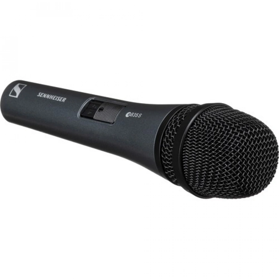 Sennheiser e835S Handheld Cardioid Dynamic Microphone with On/Off Switch