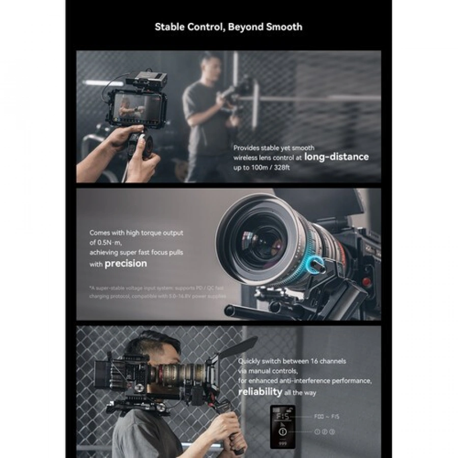 SmallRig MagicFIZ Wireless Follow Focus Basic Kit