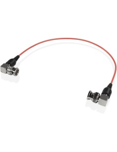 SHAPE Skinny 90° BNC Cable (Red, 12")