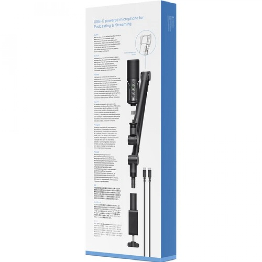 Sennheiser Profile USB Condenser Microphone Streaming Set with Boom Arm