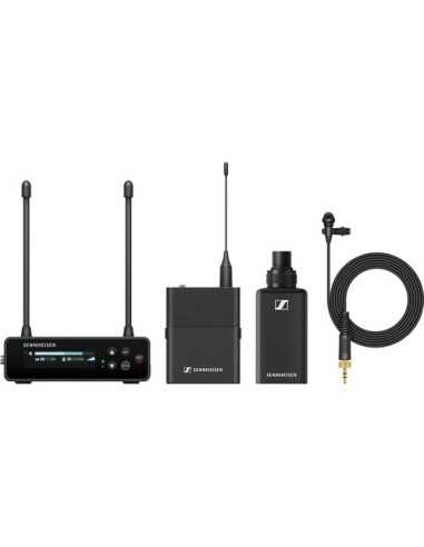 Sennheiser EW-DP ENG SET Camera-Mount Digital Wireless Combo Microphone System (R1-6: 520 to 576 MHz) | Wireless Microphone Systems | CAM TOOLS Middle East | Sennheiser