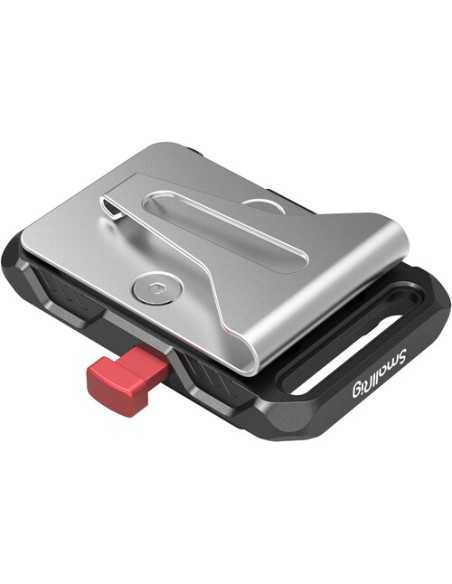 SmallRig Mini V-Lock Battery Plate with Belt Clip
