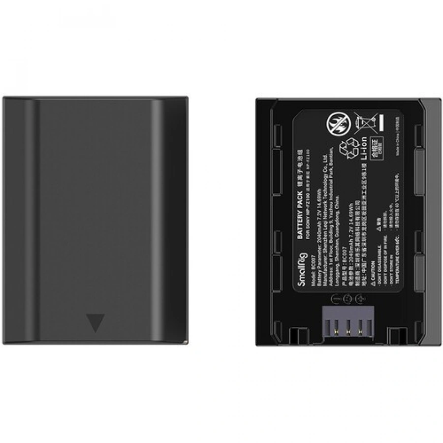 SmallRig NP-FZ100 2-Battery Kit with Dual Charger
