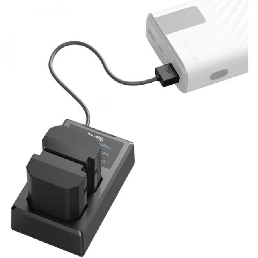 SmallRig NP-FZ100 2-Battery Kit with Dual Charger