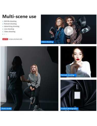 NEEWER 3x6M /10x20Ft Collapsible Backdrop Black | Dubai