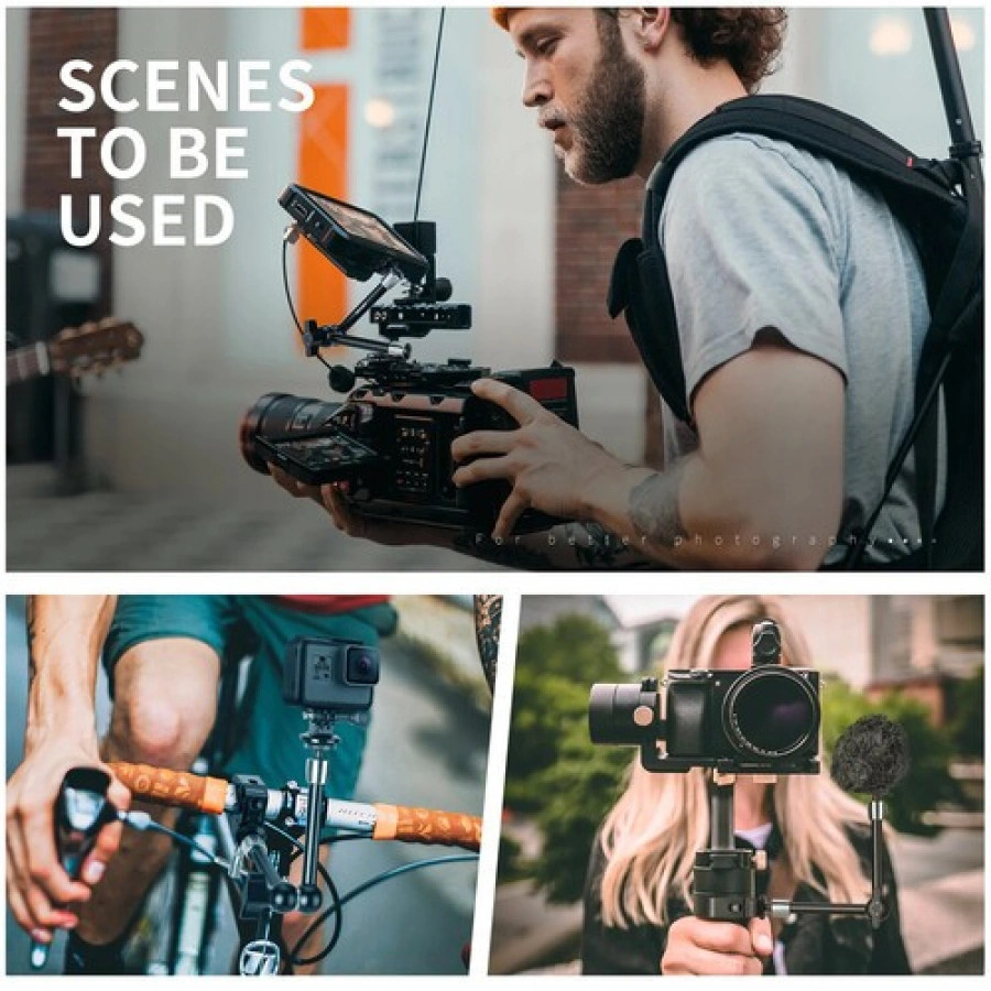 Neewer ST20 Magic Arm with Super Clamp (11")