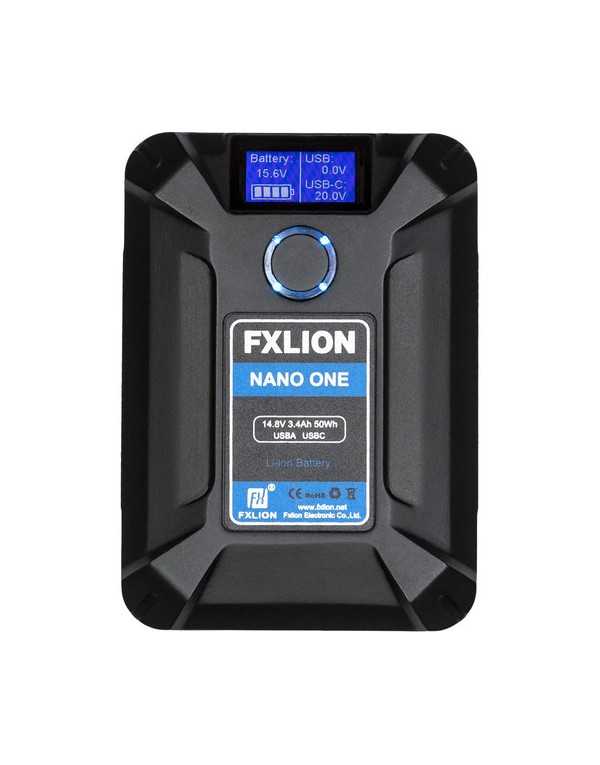 FXLion NANO ONE 50Wh V-Mount Battery | CamTools UAE
