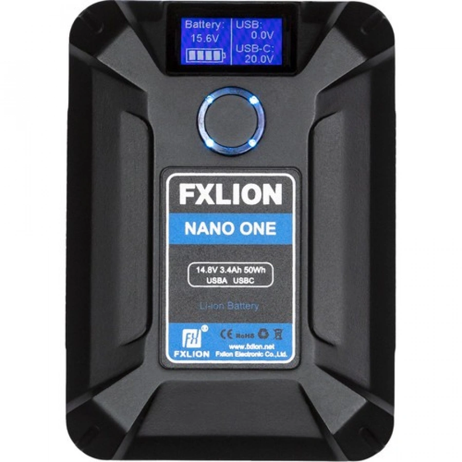 FXLion NANO ONE 50Wh V-Mount Battery | CamTools UAE