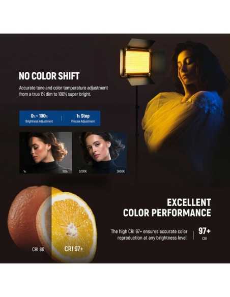 Neewer Upgraded RGB 660 PRO II LED Video Light Kit (2-Pack)