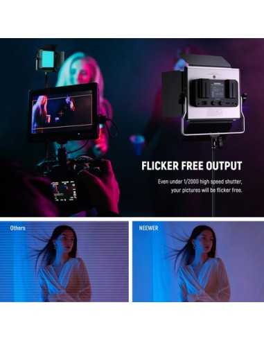 Neewer Upgraded RGB 660 PRO II LED Video Light Kit (2-Pack)