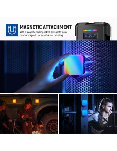 Neewer RGB62 App Control Magnetix LED Video Light