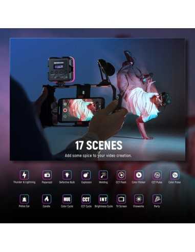 Neewer RGB62 App Control Magnetix LED Video Light