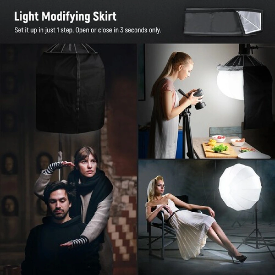 Neewer NS65L Lantern Softbox with One Step Quick Release (35.4")