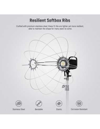 Neewer NS65L Lantern Softbox with One Step Quick Release (35.4")