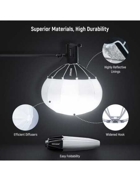 Neewer NS65L Lantern Softbox with One Step Quick Release (35.4")